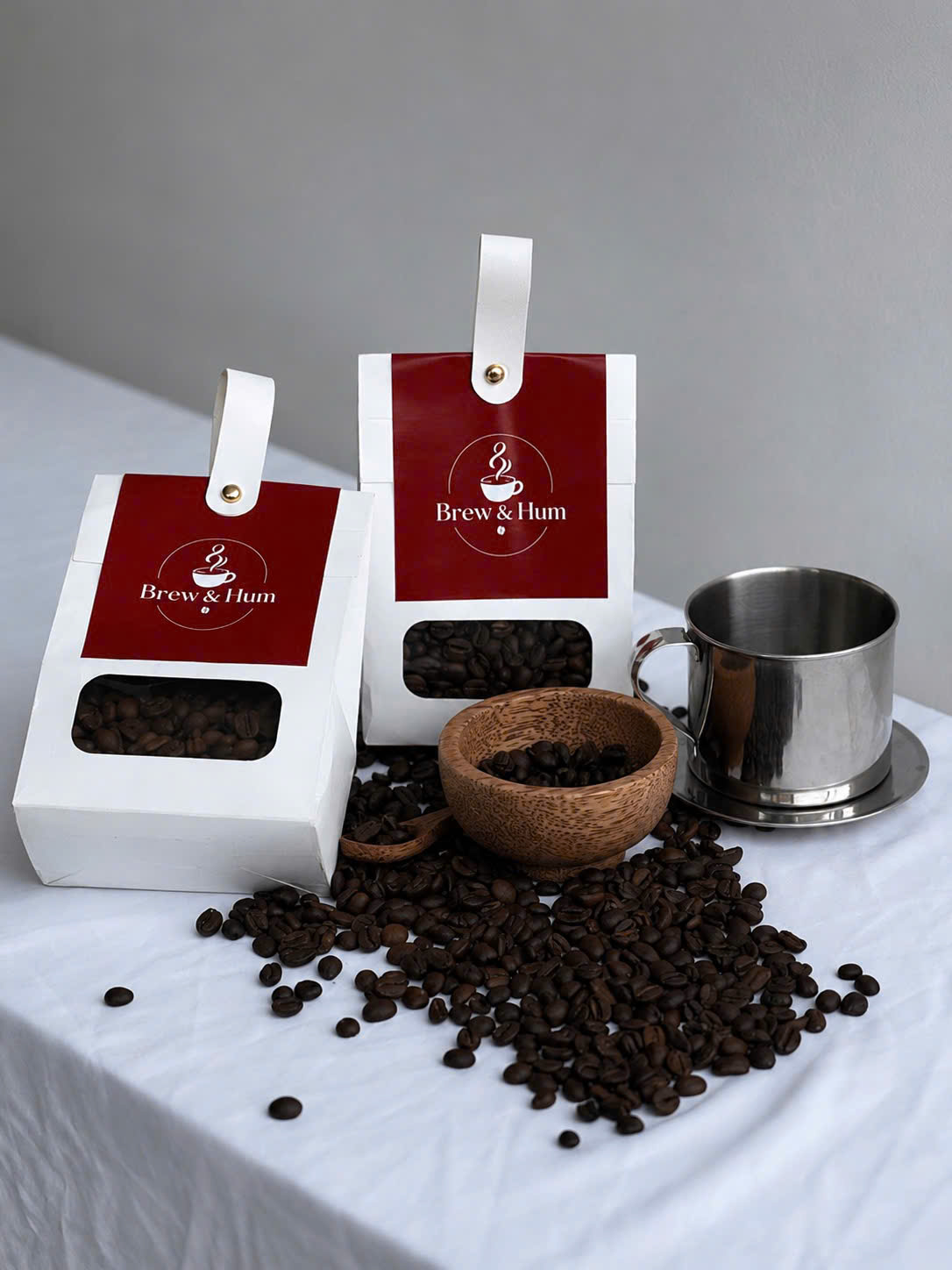 Cà phê hạt của Arabica và Robusta