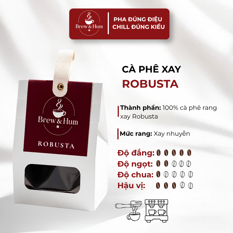 Cà phê xay Robusta